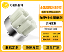 深耕平面研磨！力创新材料陶瓷纤维刷，定制破